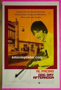 #3315 DOG DAY AFTERNOON rare int'l 1sh '75 Pacino