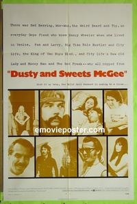 #3342 DUSTY & SWEETS MCGEE 1sh '71 Floyd Mutrux