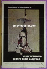 #3376 ESCAPE FROM ALCATRAZ 1sh '79 Eastwood