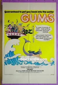 #3513 GUMS 1sh '76 X-rated