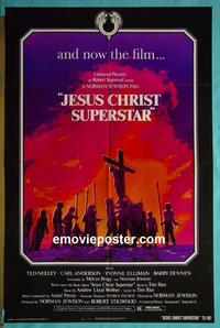 #3612 JESUS CHRIST SUPERSTAR 1sh '73 Webber