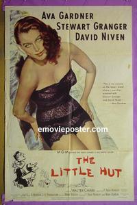 #3742 LITTLE HUT 1sh '57 Ava Gardner