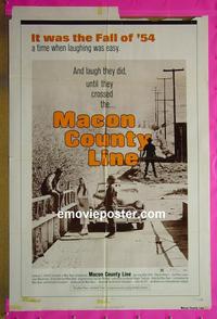 #3798 MACON COUNTY LINE 1sh '74 Max Baer