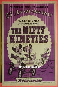 #3913 NIFTY 90s 1sh R53 Mickey Mouse!