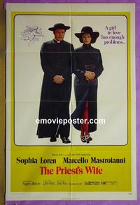 #4051 PRIEST'S WIFE 1sh 71 Sophia Loren