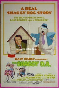 #4199 SHAGGY DA 1sh '76 Walt Disney