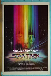 #4285 STAR TREK advance 1sh '79 Shatner, Peak!