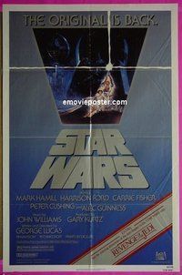 #4289 STAR WARS 1sh R82 George Lucas, Ford