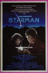 #4290 STARMAN 1sh '84 John Carpenter, Bridges
