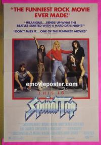 #4416 THIS IS SPINAL TAP 1sh '84 Rob Reiner