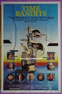 #4428 TIME BANDITS 1sh R82 Cleese, Connery