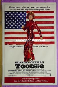 #4436 TOOTSIE style B 1sh '82 Dustin Hoffman