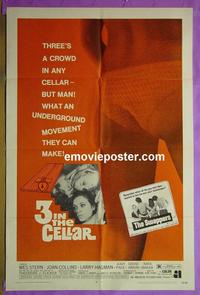 #4464 UP IN THE CELLAR 1sh '70 Joan Collins
