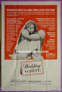 #4494 WEDDING IN WHITE 1sh '73 Carol Kane