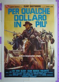 #4628 FOR A FEW DOLLARS MORE Italian 1p R80s