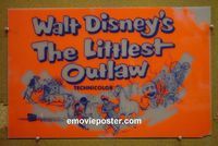 #4730 LITTLEST OUTLAW special poster '55 Walt Disney