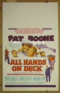 #4741 ALL HANDS ON DECK WC 61 Pat Boone