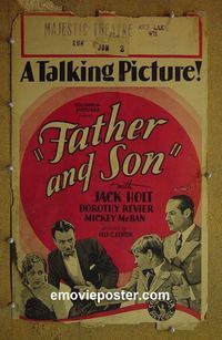 #4799 FATHER & SON WC '29 A Talking Picture!