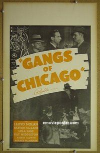 #4802 GANGS OF CHICAGO WC '40 Lloyd Nolan