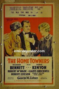#4826 HOME TOWNERS WC '28 George M. Cohan