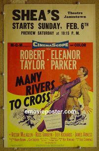 #4861 MANY RIVERS TO CROSS WC '55Robert Taylor