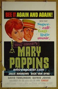 #4862 MARY POPPINS WC '64 Julie Andrews,Disney