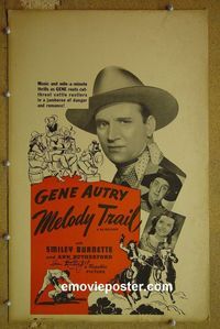 #4866 MELODY TRAIL signed WC R43 Gene Autry