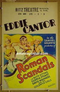 #4914 ROMAN SCANDALS WC '33 Eddie Cantor