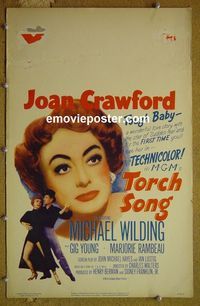 #4952 TORCH SONG WC '53 Joan Crawford, Wilding