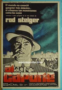 #5237 AL CAPONE Argentinean movie poster R70s Steiger