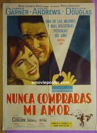 #5240 AMERICANIZATION OF EMILY Argentinean movie poster