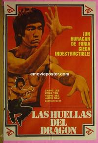 #5266 BRUCE & SHAO-LIN KUNG FU Argentinean movie poster