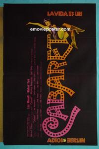 #5268 CABARET Argentinean movie poster '72 Liza Minnelli