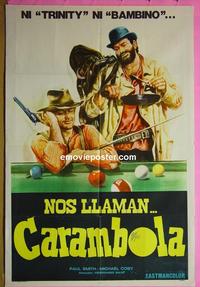 #5272 CARAMBOLA Argentinean movie poster '73 Coby
