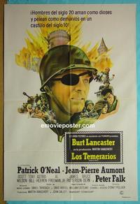 #5275 CASTLE KEEP Argentinean movie poster '69 Lancaster
