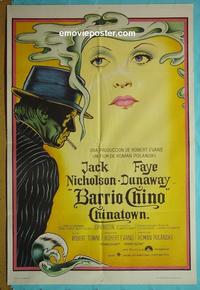 #5279 CHINATOWN Argentinean movie poster '74 Nicholson