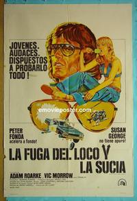 #5303 DIRTY MARY CRAZY LARRY Argentinean movie poster