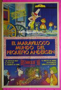 #5321 FABLES FROM HANS CHRISTIAN ANDERSEN Argentinean movie poster