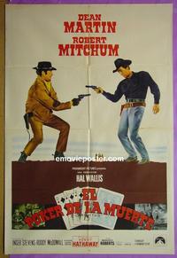 #5227 5 CARD STUD Argentinean movie poster '68 Martin