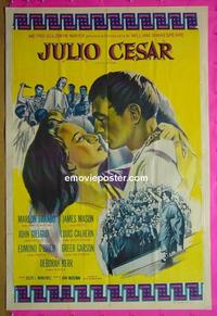 #5380 JULIUS CAESAR Argentinean movie poster '53