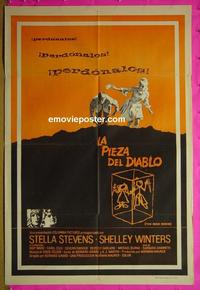 #5400 MAD ROOM Argentinean movie poster '69 Stevens