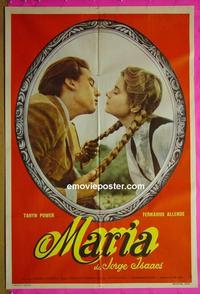#5406 MARIA Argentinean movie poster '71 Taryn Power