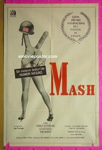 #5408 MASH Argentinean movie poster 70 Robert Altman