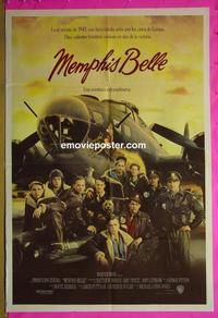 #5411 MEMPHIS BELLE Argentinean movie poster '90