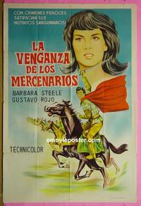 #5463 RAMPAGE OF EVIL Argentinean movie poster '62
