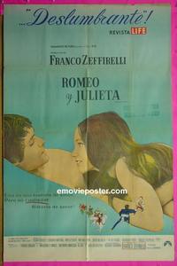 #5472 ROMEO & JULIET Argentinean movie poster '69