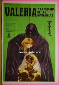 #5524 VALERIA & HER WEEK OF WONDERS Argentinean movie poster
