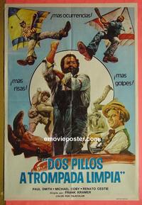 #5533 WE ARE NO ANGELS Argentinean one-sheet movie poster '75