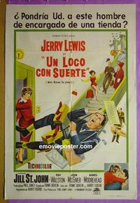 #5540 WHO'S MINDING THE STORE Argentinean movie poster