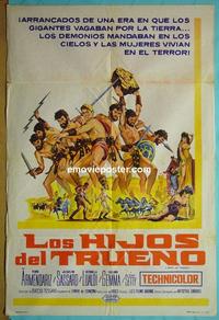 #5421 MY SON THE HERO Argentinean movie poster '63